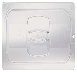 Rubbermaid Commercial Pan Handled Cover,Third Size FG121P23CLR