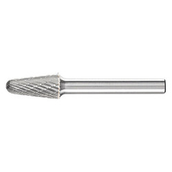 Pferd Carbide Bur,SCTI Sl-3,1/4",Double Cut 25152