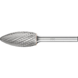 Pferd Carbide Bur,SCTI SH-6,1/4",Double Cut 24892