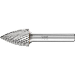 Pferd Carbide Bur,SCTI SG-6,1/4",Tough Cut 22298