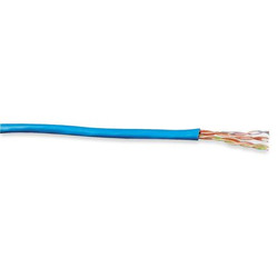 Genspeed Data Cable,Cat 6,23 AWG,1000ft,Blue 7133800