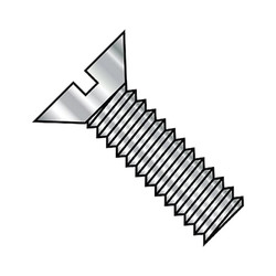 Sim Supply Machine Screws,1/4-20X6 SLOT FLA,PK200 1496MSF188