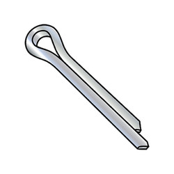 Sim Supply Cotter Pins,1/8x2 1/4 PIN COTTE,PK1000 12536PC