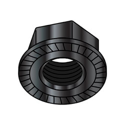 Sim Supply Flange Nuts,1/2-13 SERR. HEx FLA,PK250 50NRB