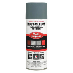 Rust-Oleum Spray Paint ,Medium Light Gray,12 oz.  214646