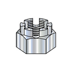 Manufacturer Varies Castle Nuts,9/16-18 CASTLE NUTS,PK200 57NHC