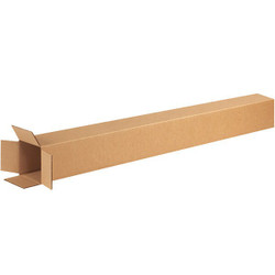 Partners Brand Tall Corrugated Box,4x4x74",PK10 4474