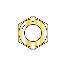 Manufacturer Varies Hex Nuts,1/2-20 HEx NUT FINISH,PK1300 51NF8D