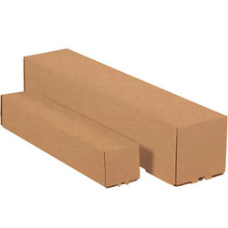 Partners Brand Square Mailing Tubes,5x5x18",PK25 M5518K