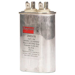 Dayton Motor Run Capacitor,10  MFD,3 5/8"  H 2MDV7