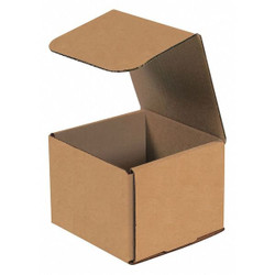 Partners Brand Corrugated Mailer,5x4x4",PK50 M544K