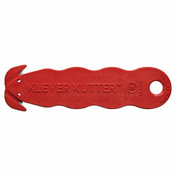 Klever Safety Cutter,Red Handle,SS Blade KCJ-1SSRX