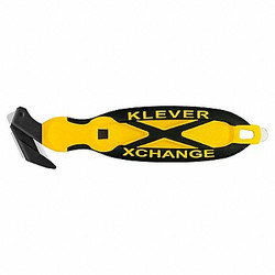 Klever Hook Cutter,CS Blade,Black/Yellow Handle KCJ-XC-35Y