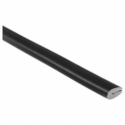 Trim-Lok Rubber Edging,3/16" H,50 ft L,3/8" W X1010-50