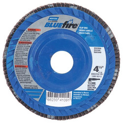 Norton Co Flap Disc,Medium,7/8in Mount,PK2 66623341091