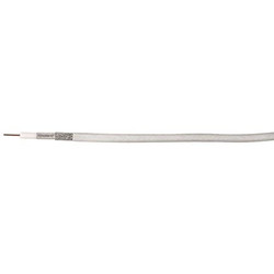 Carol Coaxial Cable,RG-6/U,75 Ohms,White C5785.41.02