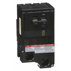 Square D Circuit Breaker,150A,Plug In,120/240V,2P QO2150