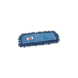 Tough Guy Dust Mop,Blue,Cotton/Polyester 1TZC6
