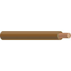 Southwire Building Wire,2AWG,THHN,Str,Brn,500ft 61016901