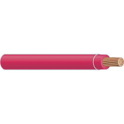 Southwire Building Wire,4AWG,THHN,Str,Red,500ft 20498201