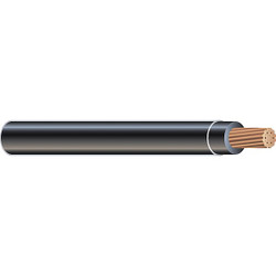 Southwire BuildingWire,THHN,Black,6AWG,100ft 20493346