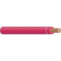 Southwire Building Wire,6AWG,THHN,Str,Red,500ft 20495801