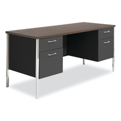 Alera Double Pedestal Steel Credenza ALESD6024BM