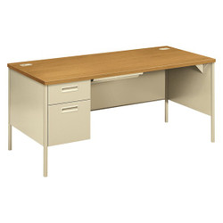 Hon Metro Classic Left Pedestal Desk HP3266L.C.L