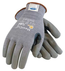Pip Cut Resistant Gloves,Gray,2XL,PR 19-D470