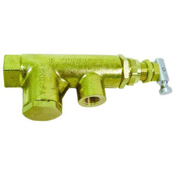 Conrader Pilot Valve, 3/8 in Inlet Size, Brass  RCL-S-HU-145-175