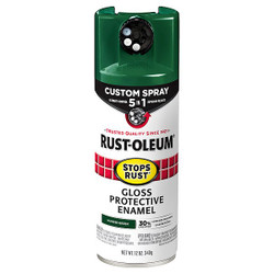 Rust-Oleum Rust Preventative Spray Paint,Gloss,12oz 376891