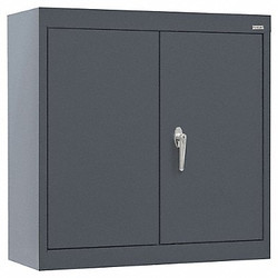 Sandusky Lee Wall Cabinet,Charcoal,Cap. 200 lb,Keyed WA11301226-02