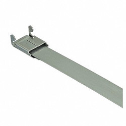 Sim Supply Band Clamp,SS,1/2 in W,74 in L  BFWE-E0820-074-U