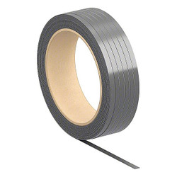 Pac Strapping Products Plastic Strapping,3000 lb,1"x0.05",Black  8850306B18W-AAR