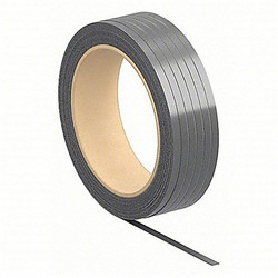 Pac Strapping Products Plastic Strapping,3000 lb,1"x0.05",Black 8850306B18W-AAR