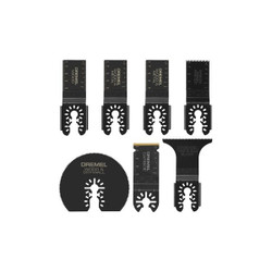 Dremel OscilToolBladeSet,7pcs,W:3";1.25"to2.75" MM497U