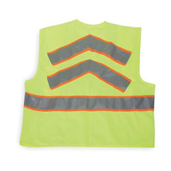 Condor High Visibility Vest,Class 2,3XL,Lime 1YAN7