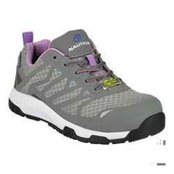 Nautilus Safety Footwear Athletic Shoe,W,9,Gray,PR N2489