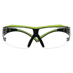 3m Safety Glasses,High Visibility Green SF401XSGAF-GRN