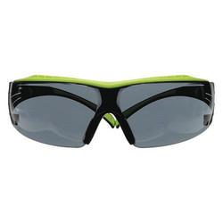 3m Safety Glasses,Black/Green Frame,Unisex SF402XAS-GRN