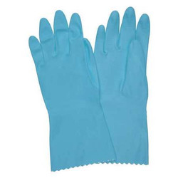 Mcr Safety Chemical Gloves,L,12 in. L,Latex,PR 5290PB