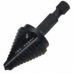 Lenox Step Cone Drill,7/8in to 7/8in,HSS 30887VB7