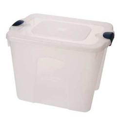 Homz Storage Tote,Clear,Polypropylene 8520GRCL.08