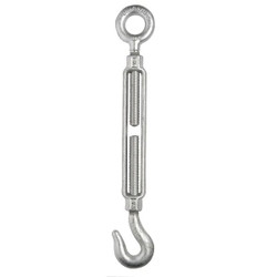 Chicago Hardware Turnbuckle,Hook & Eye,Galv,3/8 x 6 In 01715 2