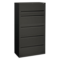 Hon Five-Drawer Lateral File w/Roll-Out H785.L.S