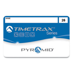 Pyramid Technologies Swipe Cards For Timetrax Time Clocks, 25/pack 41303