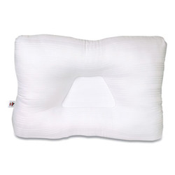 Core Products® Mid-Core Cervical Pillow. Standard, 22 X 4 X 15, Firm, White 221