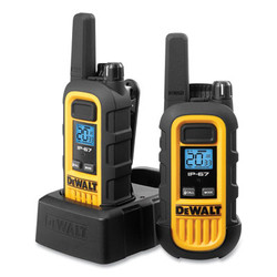 DeWalt® DXFRS300 Heavy-Duty Walkie Talkies, 1 W, 22 Channels DXFRS300