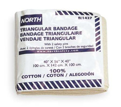 Honeywell Triangular Bandage,40x40x56",White 045009