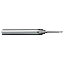 Micro 100 Sq. End Mill,Single End,Carb,0.0350" MEF-035-053